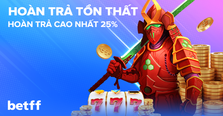 Betff hoàn trả lên đến 25%